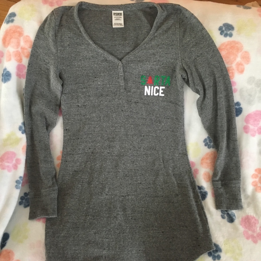PINK XMas Night Shirt